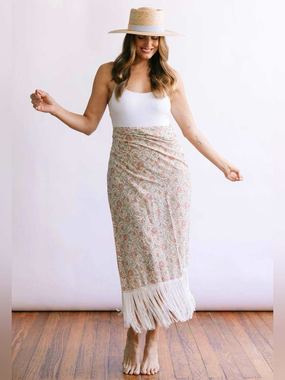 Patterned Sarong - Picture 4 of 7